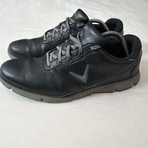 Callaway BALBOA Golf Shoes Size 13 Mens Black Spikeless CG107BGR Gently Used Fit